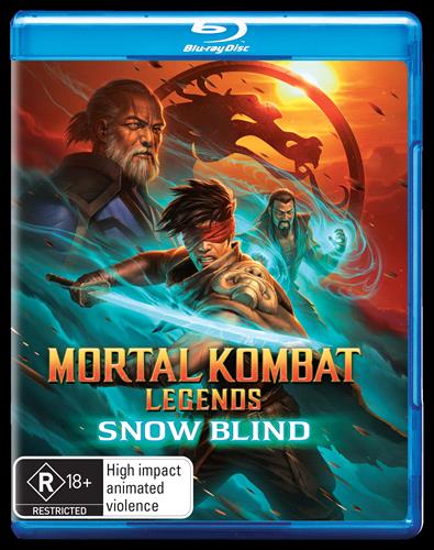 Glen Innes NSW, Mortal Kombat Legends - Snow Blind, Movie, Action/Adventure, Blu Ray