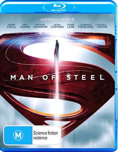 Glen Innes NSW, Man Of Steel, Movie, Action/Adventure, Blu Ray