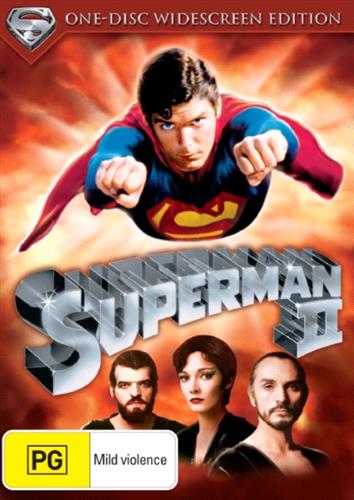Glen Innes NSW, Superman 2, Movie, Action/Adventure, DVD