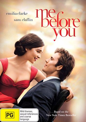 Glen Innes NSW, Me Before You, Movie, Drama, DVD