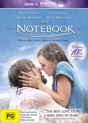 Glen Innes NSW, Notebook, The, Movie, Drama, DVD