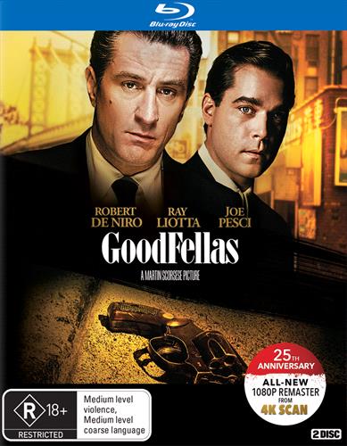 Glen Innes NSW, Goodfellas, Movie, Drama, Blu Ray