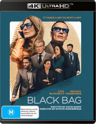 Glen Innes NSW, Black Bag, Movie, Thriller, Blu Ray