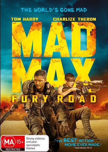 Glen Innes NSW, Mad Max - Fury Road, Movie, Action/Adventure, DVD