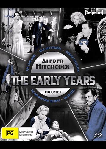 Glen Innes NSW, Alfred Hitchcock - Early Years, The, Movie, Drama, Blu Ray