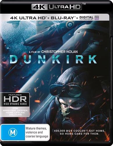 Glen Innes NSW, Dunkirk, Movie, Action/Adventure, Blu Ray