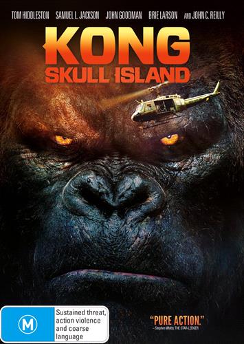 Glen Innes NSW, Kong - Skull Island, Movie, Action/Adventure, DVD