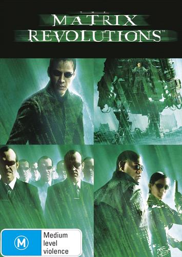 Glen Innes NSW, Matrix Revolutions, Movie, Action/Adventure, DVD