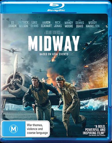 Glen Innes NSW, Midway, Movie, Action/Adventure, Blu Ray