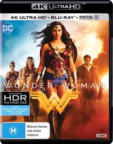 Glen Innes NSW, Wonder Woman, Movie, Action/Adventure, Blu Ray