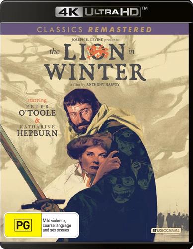 Glen Innes NSW, Lion In Winter, The, Movie, Drama, Blu Ray