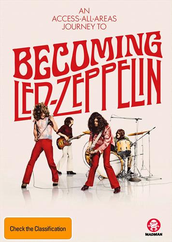 Glen Innes NSW, Becoming Led Zeppelin, Movie, Special Interest, DVD