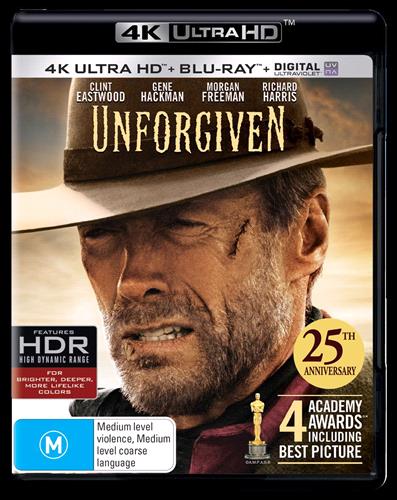 Glen Innes NSW, Unforgiven, Movie, Westerns, DVD