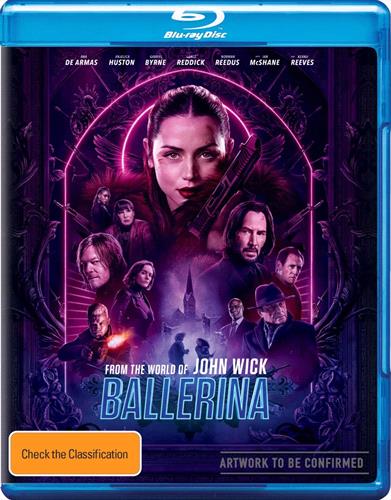 Glen Innes NSW, From John Wick - Ballerina, Movie, Action/Adventure, Blu Ray