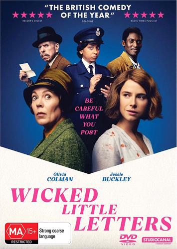 Glen Innes NSW, Wicked Little Letters, Movie, Comedy, DVD