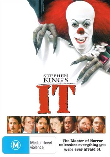 Glen Innes NSW, Stephen Kings's IT, Movie, Horror/Sci-Fi, DVD