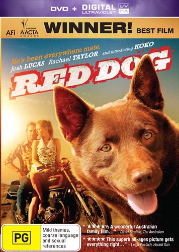 Glen Innes NSW, Red Dog, Movie, Drama, DVD