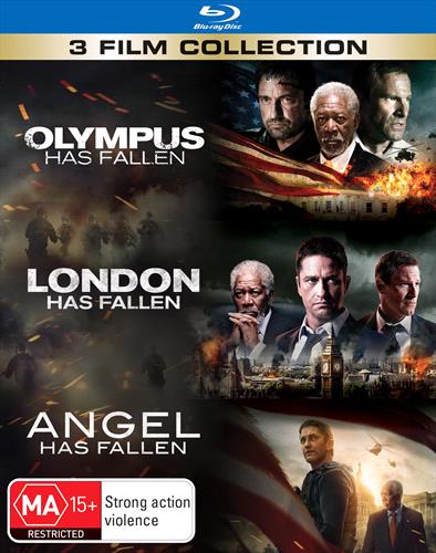 Glen Innes NSW, Olympus Has Fallen / London Has Fallen / Angel Has Fallen, Movie, Action/Adventure, Blu Ray