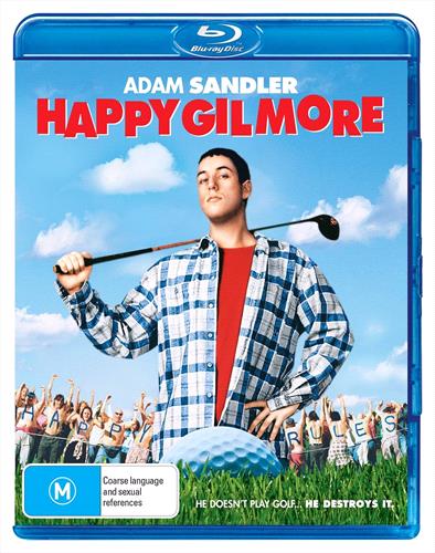 Glen Innes NSW, Happy Gilmore, Movie, Comedy, Blu Ray