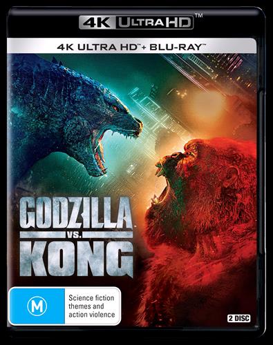 Glen Innes NSW, Godzilla Vs. Kong, Movie, Action/Adventure, Blu Ray