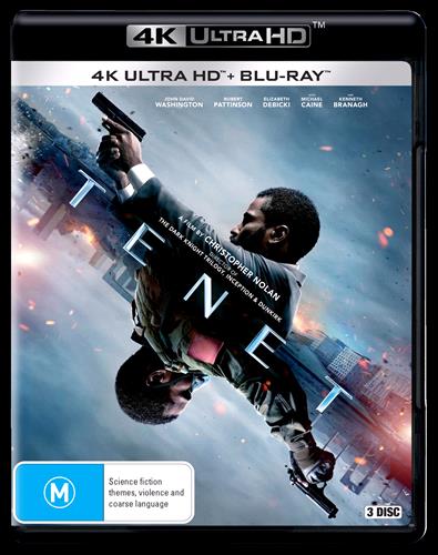 Glen Innes NSW, Tenet, Movie, Action/Adventure, Blu Ray