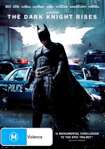 Glen Innes NSW, Dark Knight Rises, The, Movie, Action/Adventure, DVD