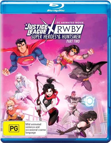 Glen Innes NSW, Justice League x RWBY - Superheroes And Huntsmen, TV, Action/Adventure, Blu Ray