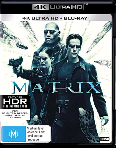 Glen Innes NSW, Matrix, The, Movie, Action/Adventure, Blu Ray