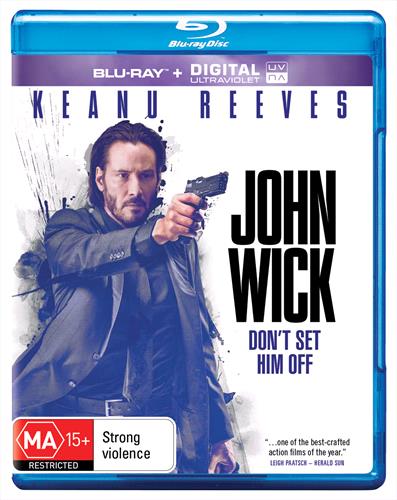 Glen Innes NSW, John Wick, Movie, Action/Adventure, Blu Ray