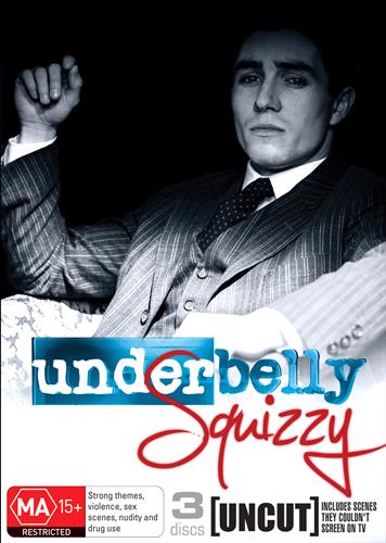 Glen Innes NSW, Underbelly - Squizzy, Movie, Drama, DVD