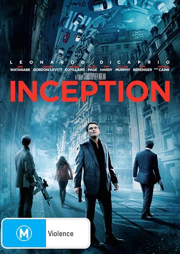 Glen Innes NSW, Inception, Movie, Action/Adventure, DVD