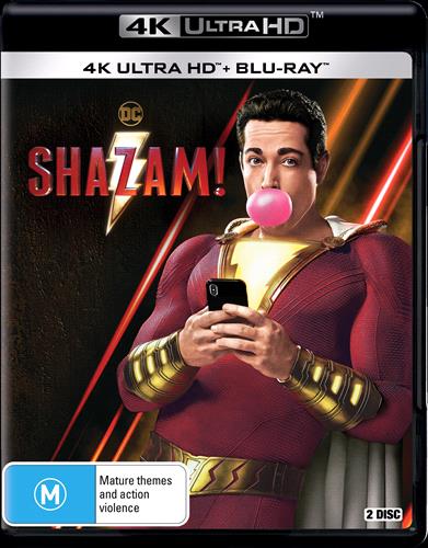 Glen Innes NSW, Shazam!, Movie, Action/Adventure, Blu Ray