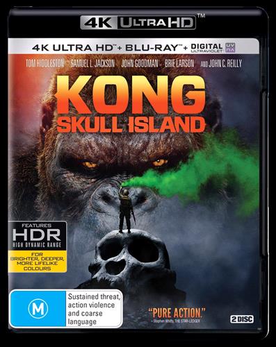 Glen Innes NSW, Kong - Skull Island, Movie, Action/Adventure, Blu Ray