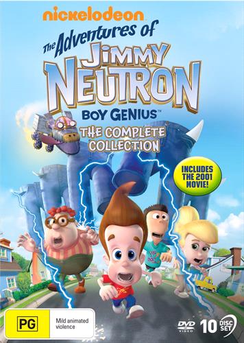 Glen Innes NSW, Adventures Of Jimmy Neutron, The - Boy Genius, TV, Comedy, DVD