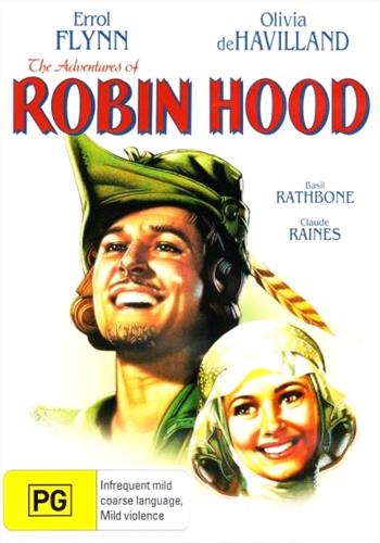 Glen Innes NSW, Adventures of Robin Hood, The, Movie, Action/Adventure, DVD