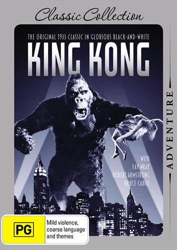 Glen Innes NSW, King Kong, Movie, Horror/Sci-Fi, DVD