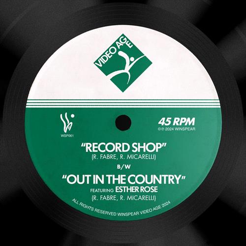Glen Innes, NSW, Record Shop, Music, Vinyl 7", Rocket Group, Nov24, WINSPEAR, Video Age, Dance & Electronic