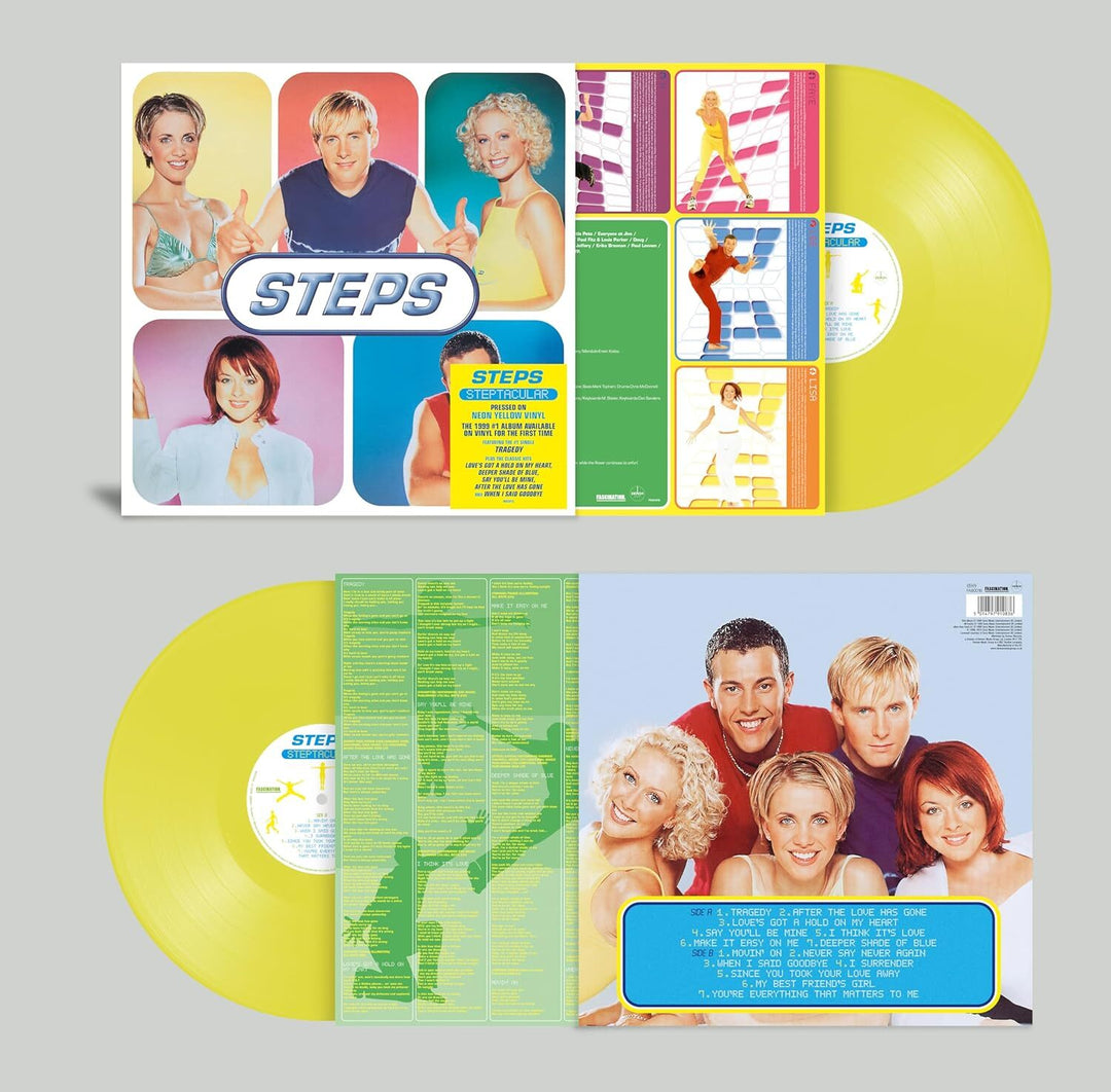 Steptacular - Neon Yellow LP