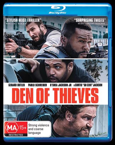 Glen Innes NSW, Den Of Thieves, Movie, Action/Adventure, Blu Ray