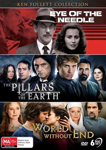 Glen Innes NSW, Eye Of The Needle / Pillars Of The Earth, The / World Without End, Movie, Drama, DVD