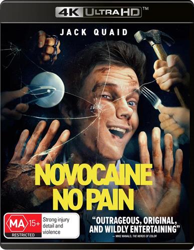Glen Innes NSW, Novocaine No Pain, Movie, Action/Adventure, Blu Ray