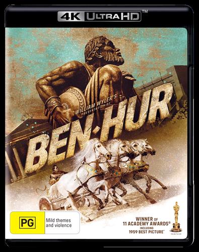 Glen Innes NSW, Ben Hur, Movie, Drama, Blu Ray