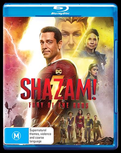 Glen Innes NSW, Shazam! Fury Of The Gods, Movie, Action/Adventure, Blu Ray