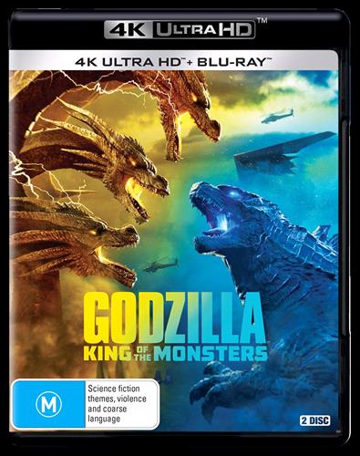 Glen Innes NSW, Godzilla - King Of The Monsters, Movie, Action/Adventure, Blu Ray