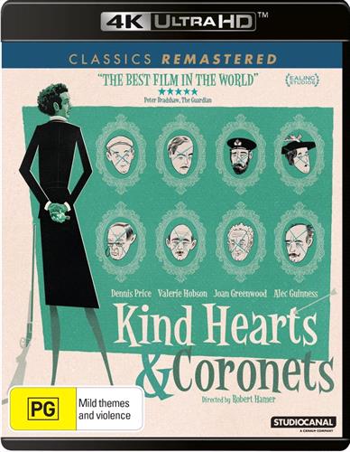 Glen Innes NSW, Kind Hearts And Coronets, Movie, Comedy, Blu Ray