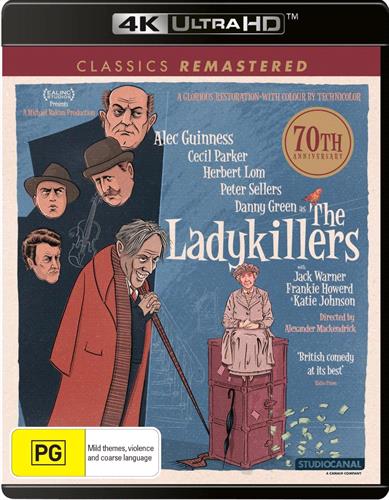 Glen Innes NSW, Ladykillers, The, Movie, Comedy, Blu Ray