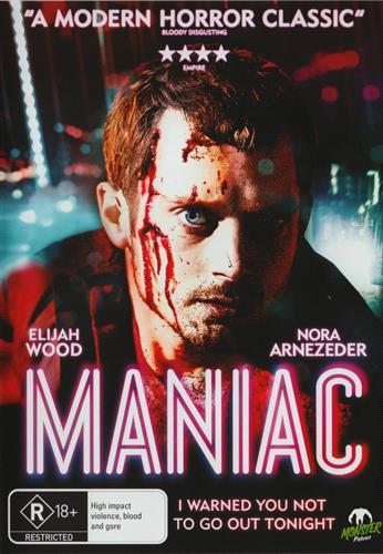 Glen Innes NSW, Maniac, Movie, Horror/Sci-Fi, DVD
