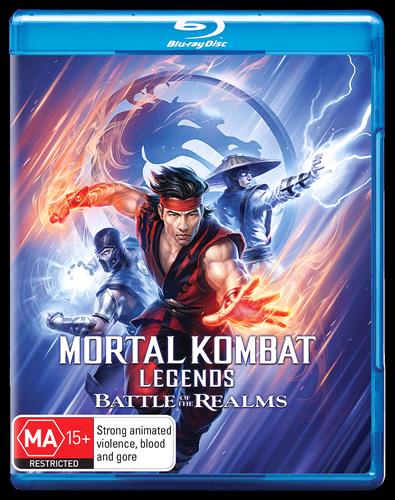 Glen Innes NSW, Mortal Kombat - Battle Of The Realms, Movie, Action/Adventure, Blu Ray