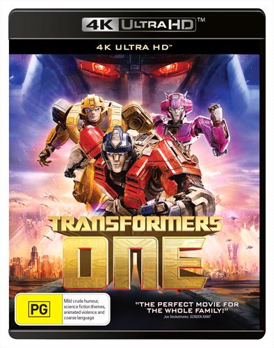 Glen Innes NSW, Transformers One, Movie, Action/Adventure, Blu Ray