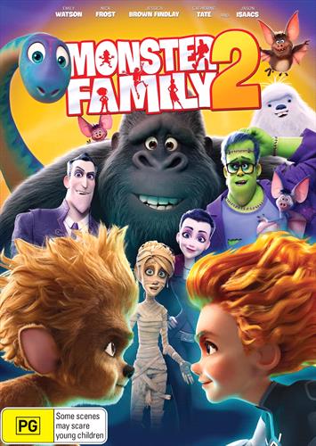 Glen Innes NSW, Monster Family 2, Movie, Children & Family, DVD